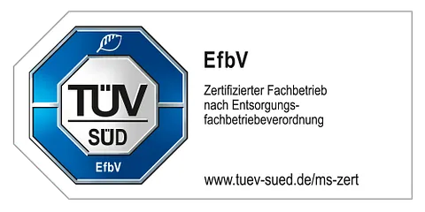 Logo als zertifizierter Entsorgungsbetrieb von LKW-Transport und Baustoffhandel DEBOLA GmbH & Co. KG in Schkopau/ OT Ermlitz